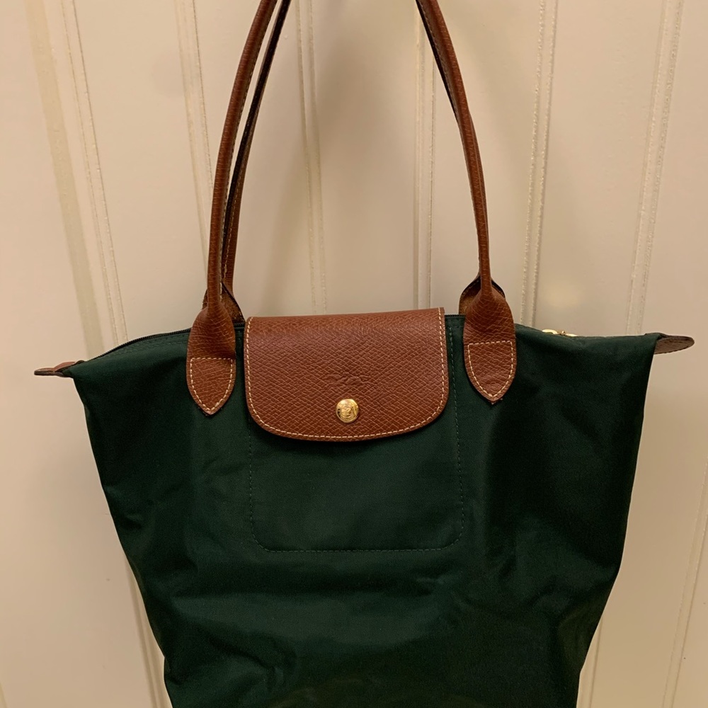 Longchamp Small Le Pliage tote - hunter green